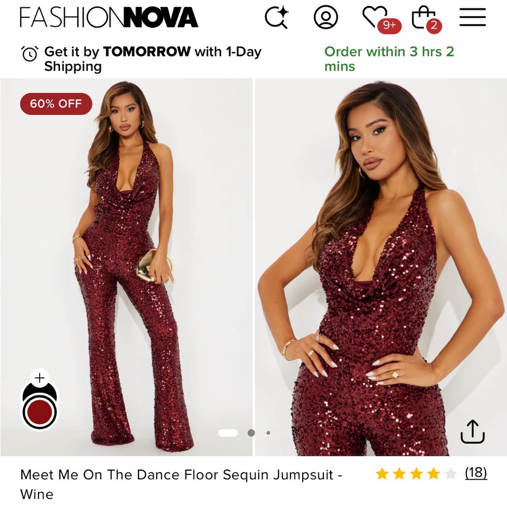 FASHION NOVA JUMPSUIT